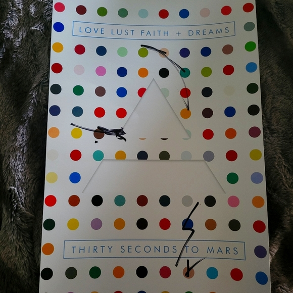Jared leto/30 seconds to mars authentic autographs - Picture 1 of 1